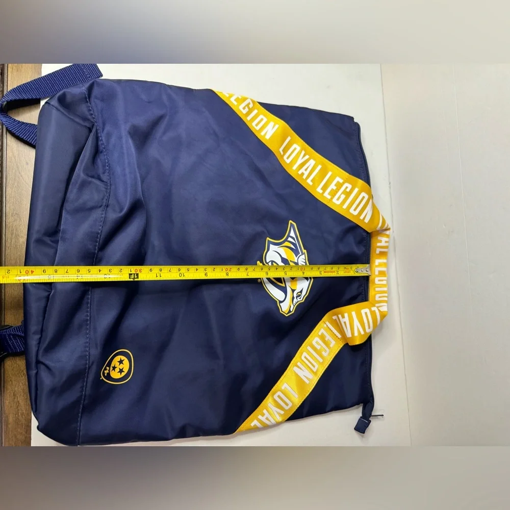 Nashville Predators Tote Backpack Loyal Legion Quality Smashville NHL